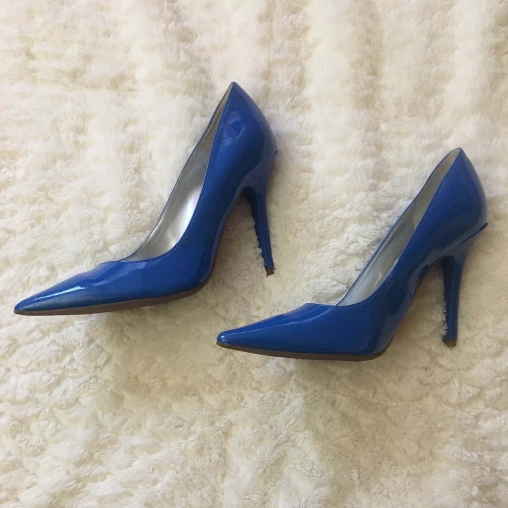 Blue heels